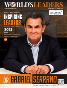 El Dr. Serrano portada de la revista World’s Leaders Magazine
